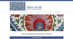 Desktop Screenshot of fabricoflife.com.au
